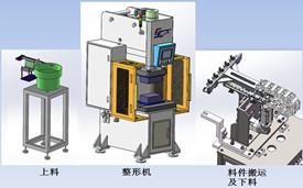 MIM粉末整形自动化上下料解决方案