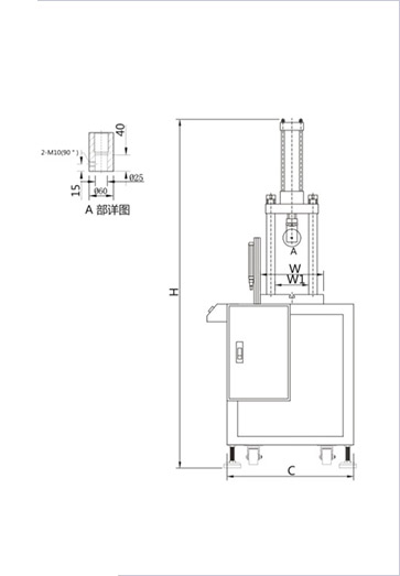 四柱两板液压机_XTM103