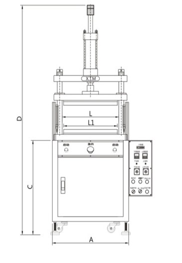 液压热压机_XTM105F
